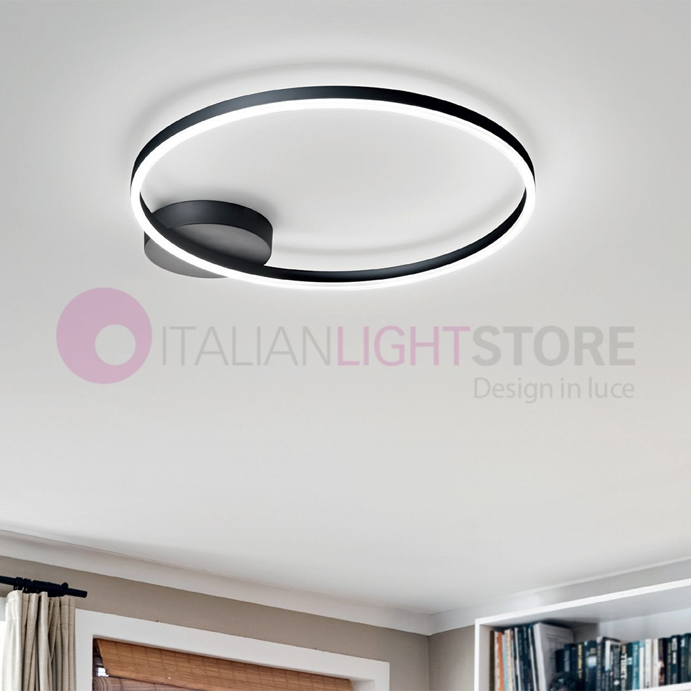 GIOTTO 3508-61 FABAS Decken- und Wanddeckenleuchte Design Led Leuchtender Kreis d60