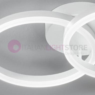 GIOTTO 3508-22 FABAS Plafonnier et Applique Design Led Luminous Circles