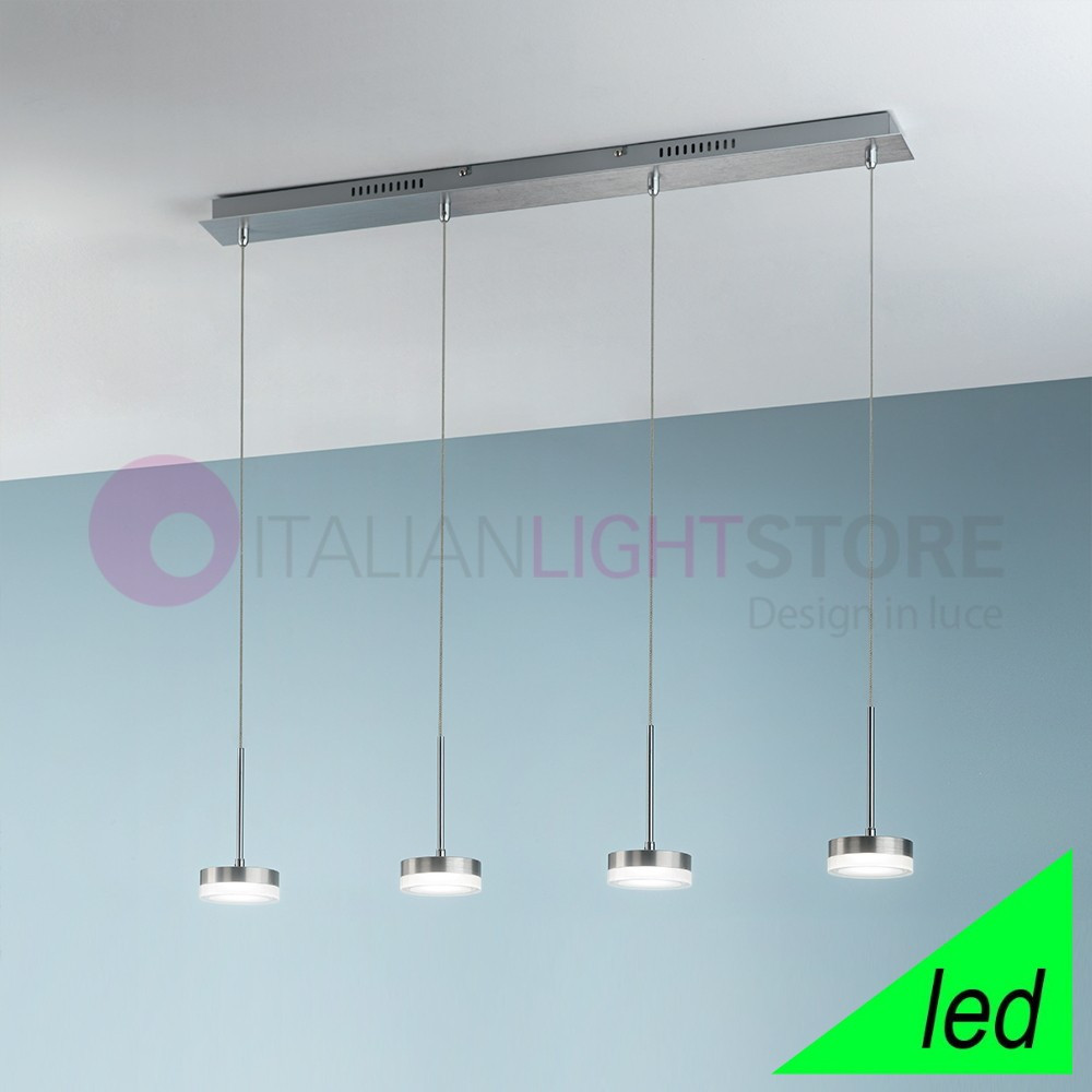 DUNK 3239-49-212 FABAS pendelleuchte Led 4 licht-Design-Modern