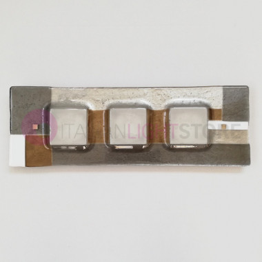 RIALTO Deckenleuchte Moderne Wandleuchte aus Murano-Glas 60x20 L.