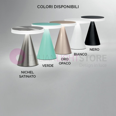 NEUTRAL 3386-34 FABAS Lámpara de Mesa Led h20 Diseño Moderno con Varios Colores