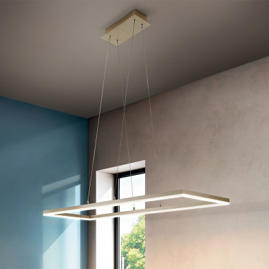 BARD FABAS 3394-45 Integrated Led Pendant Lamp L. 92x32 Modern Design