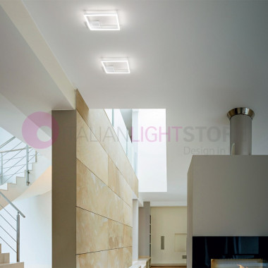 BARD FABAS 3394-21 Plafoniera a Led Integrato L. 27x27 Design Moderno