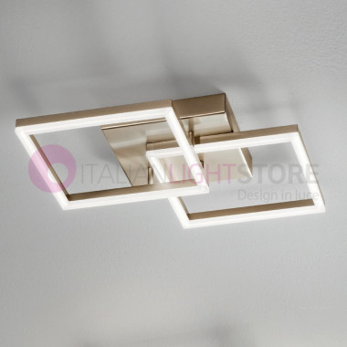 BARD FABAS 3394-22 Integrated Led Ceiling Lamp L. 45x45 Modern Design