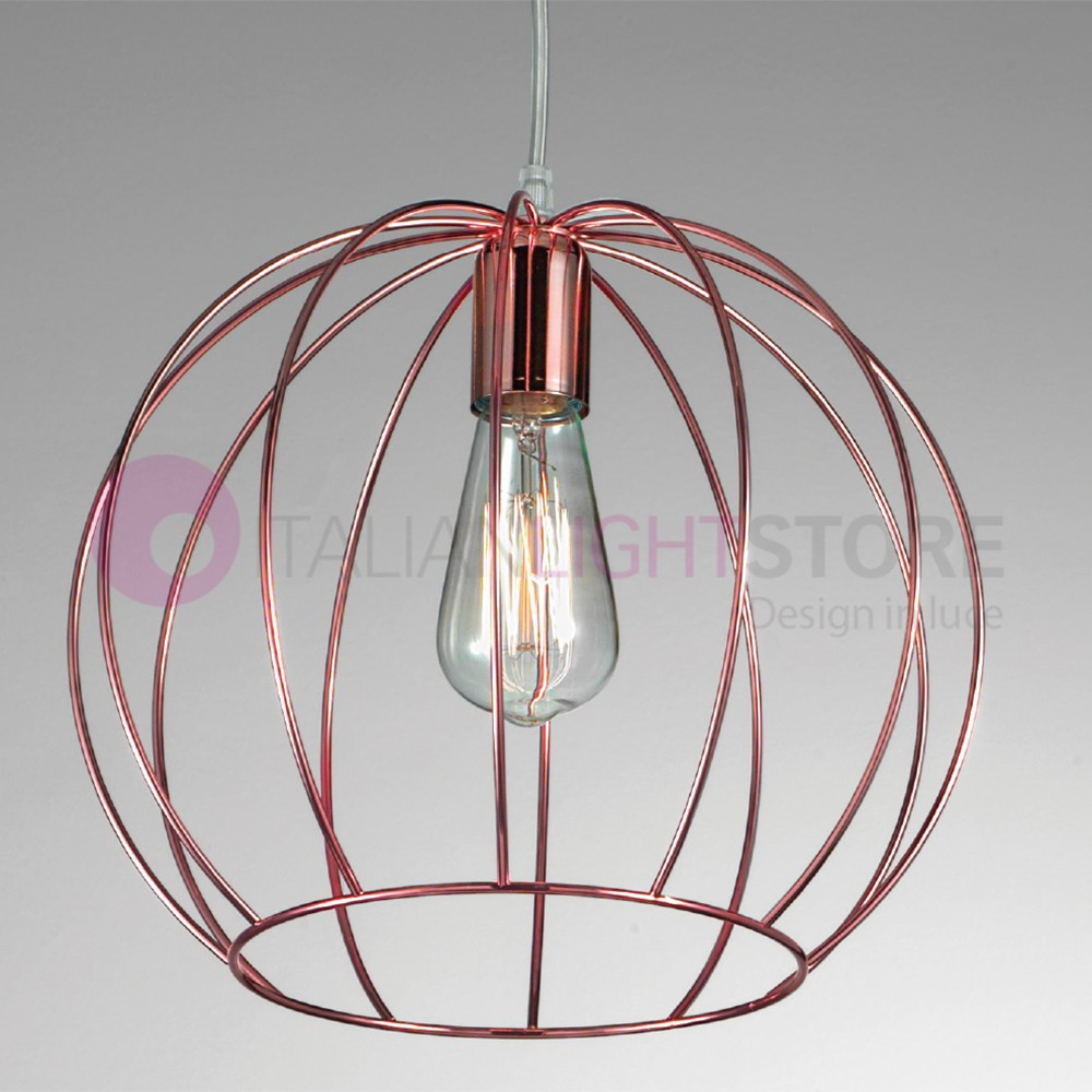 RANDOM COPPER Suspension Cage Metal d.40 Vintage Style