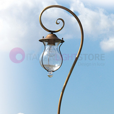 BACCHUS Lamp Rustic h. 263 1 light Antique Brass Outdoor Garden FEBOLIGHT