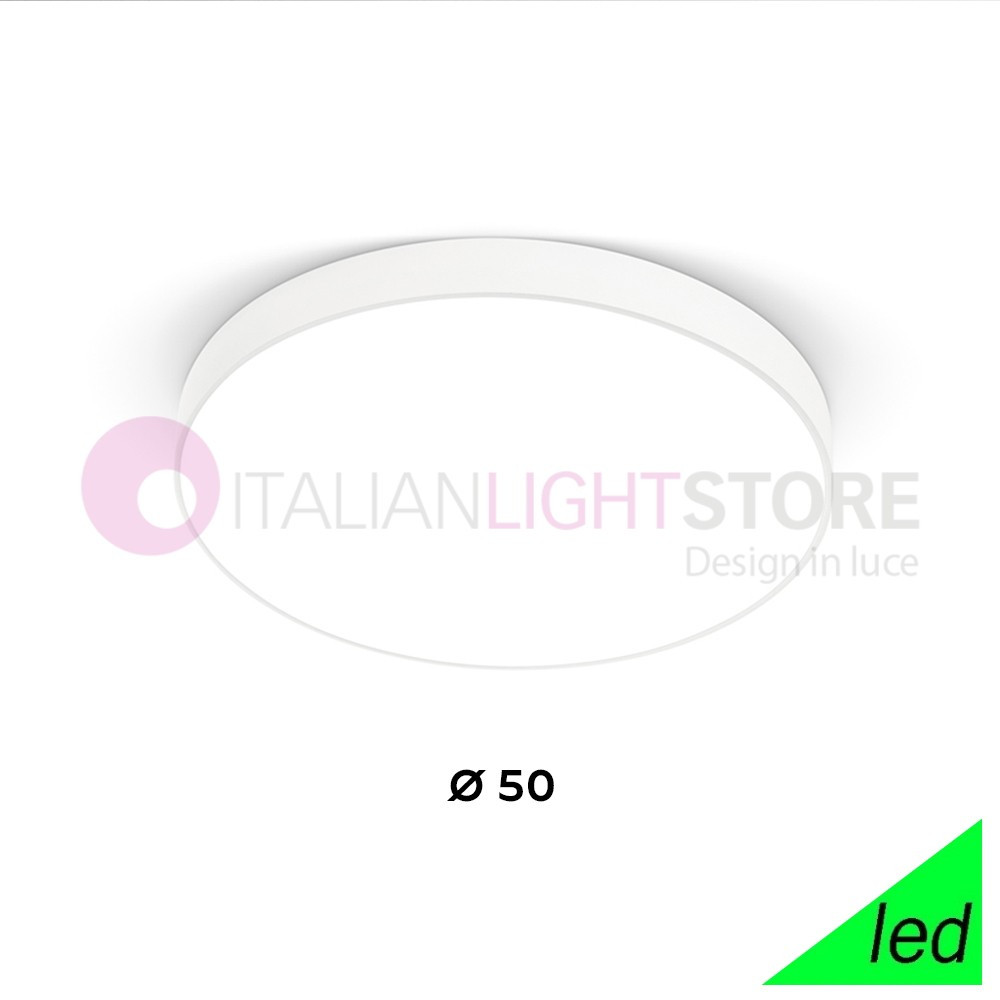 FRENTE a GEALUCE GPL301 de la luz de Techo Moderna, Led Blanco d.50