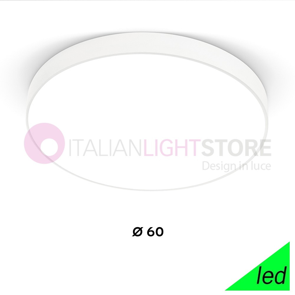 VERSUS GEALUCE GPL302 Plafoniera Moderna Bianca a Led d.60