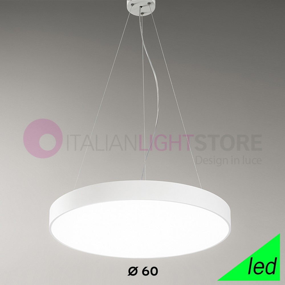 FRENTE a GEALUCE GPL302 la Lámpara colgante, Blanco, Moderno, Led d.60