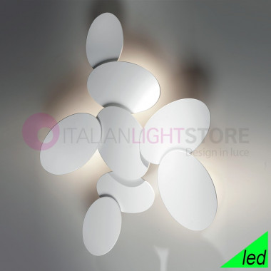 LILY CATTANEO 895/70P Lámpara de Techo de luz de Techo Moderna de Led Integrada L. 67
