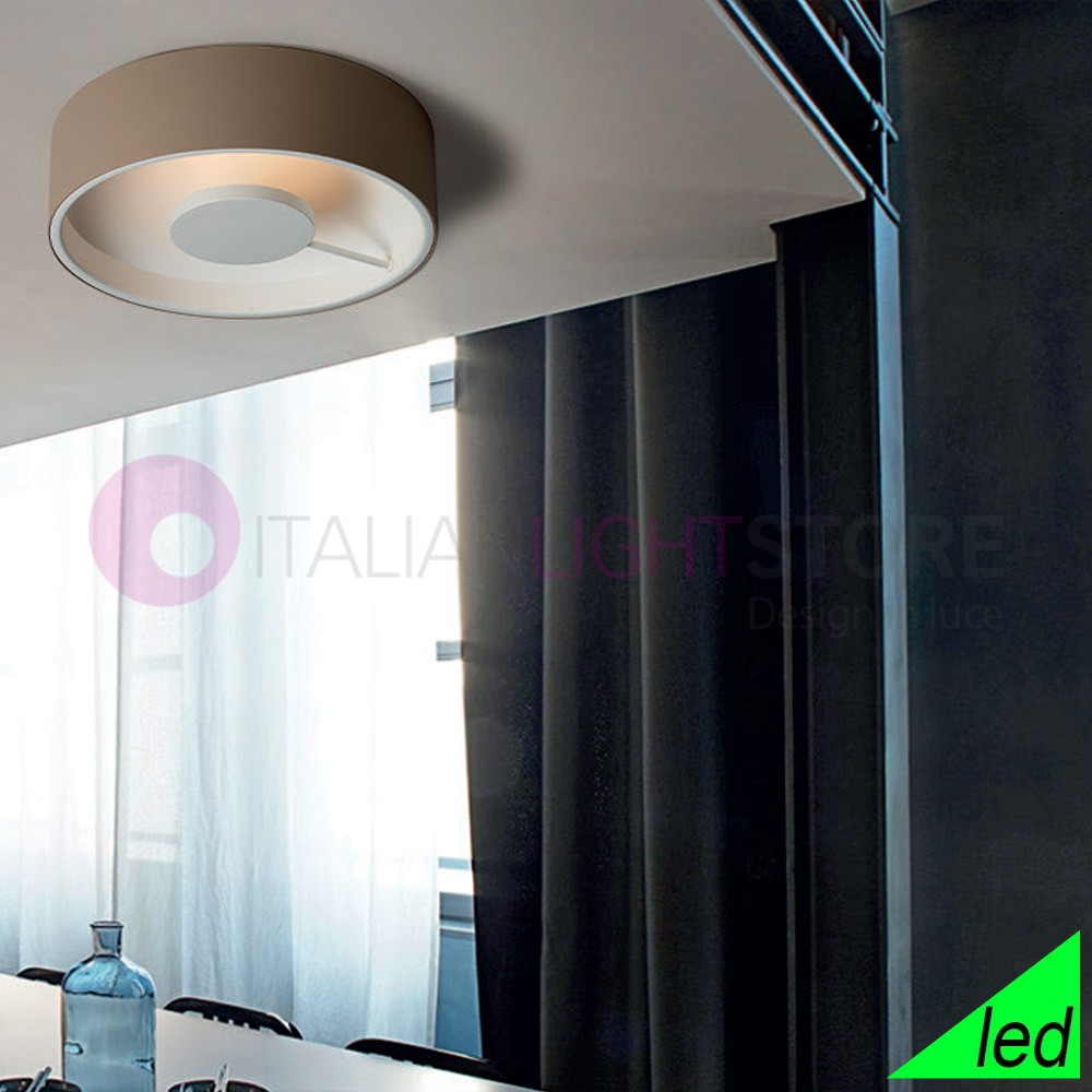 WELL CATTANEO 893/40PA Ceiling Lamp Ceiling light Modern Led Integrated d. 40