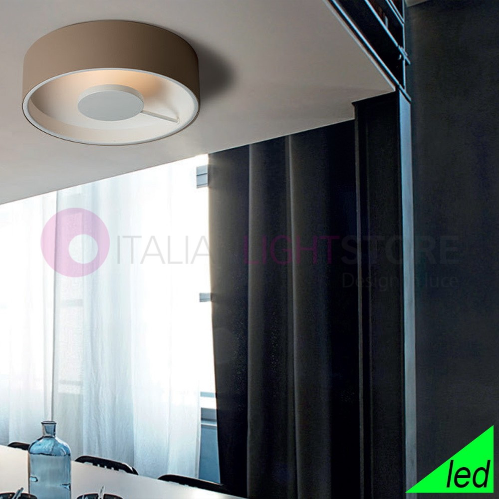 WELL CATTANEO 893/40PA-Lampe Decken-Leuchte Moderne Led Integriert d. 40