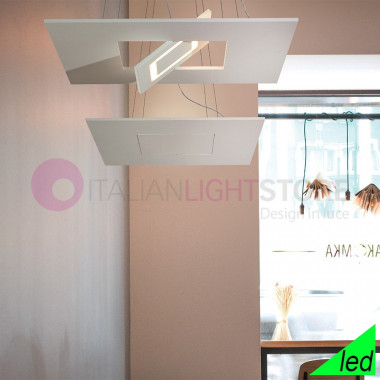 BIQUADRO CATTANEO 879/60S Integrated Modern Led Suspension Lamp
