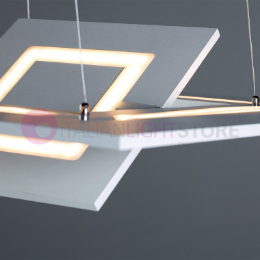 BIQUADRO CATTANEO 879/60S Integrated Modern Led Suspension Lamp