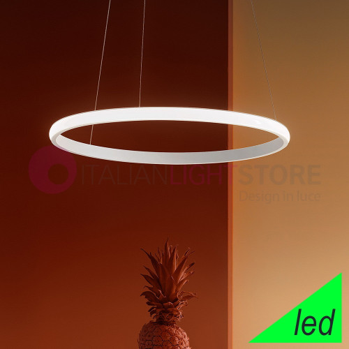 IOLE GEALUCE IOLE S1 Modern Suspension Light Circle d.60 LED Intégré