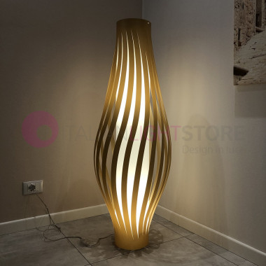 DAMA Elegante lámpara de pie Gold Diseño moderno