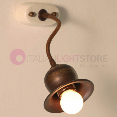 CASOLA IMAS 35946/A74 Wall lamp Applique Rustica Brass and Ceramic