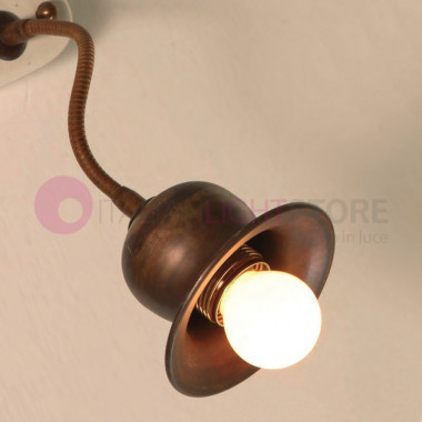 CASOLA IMAS 35946/A74 Wall lamp Applique Rustica Brass and Ceramic