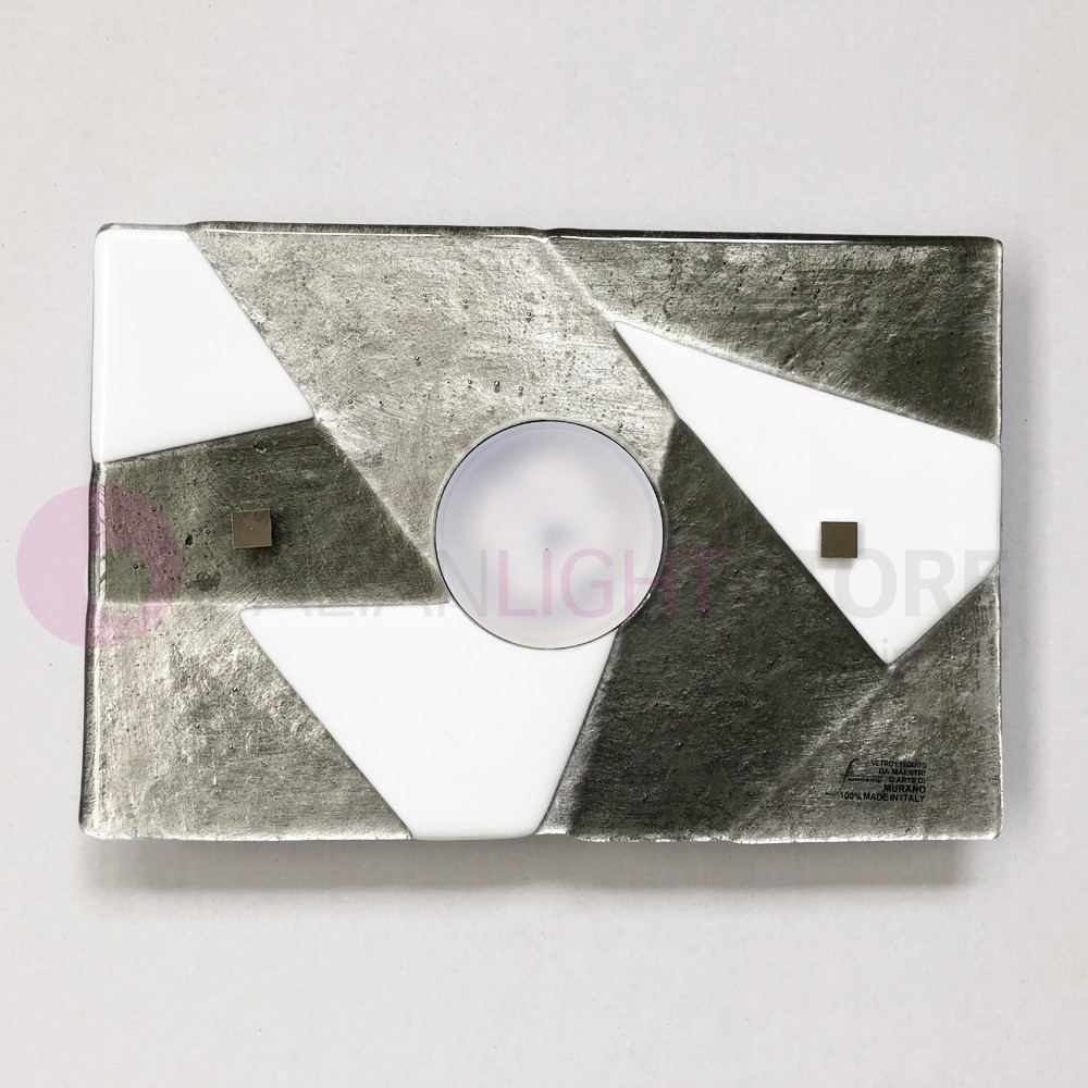 TRINE Ceiling light Modern Murano Glass L. 30x20 TRINE Ceiling light Modern Murano Glass L. 30x20
