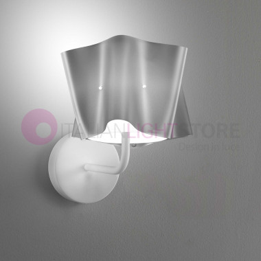 FOLIO by LINEA ZERO - Wall Lamp Modern Design with Fabric Effect Lampshade