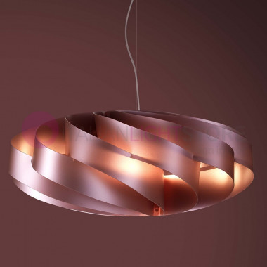 FLAT Suspension Lamp 5 Measures Modern Design