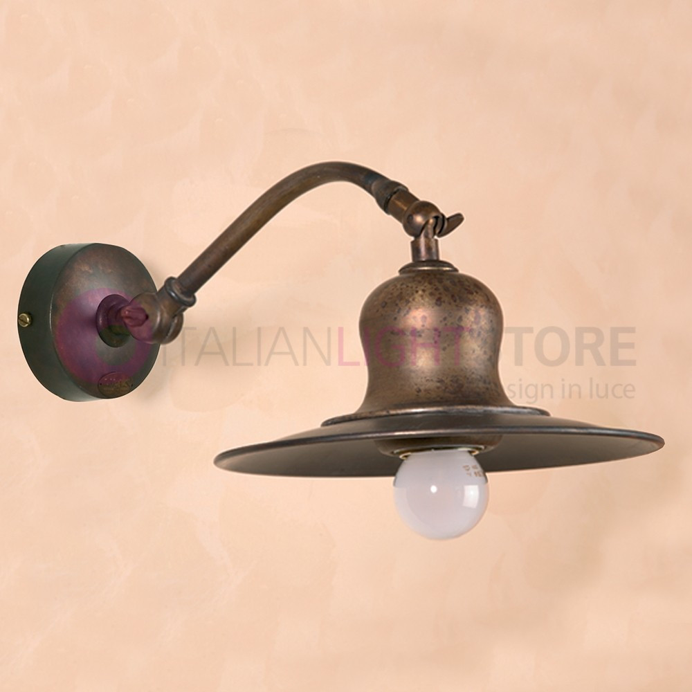 TODI IMAS FIRENZE 35995/A20 Wall Lamp Wall Lamp Rustico Ottone Anticato