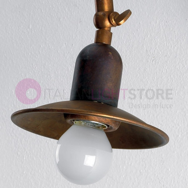 TODI IMAS FIRENZE 35967/A12 Wall Lamp Wall Lamp Rustico Ottone Anticato