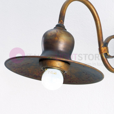 TODI IMAS FIRENZE 35979/A19 Wall Lamp Wall Lamp Rustico Ottone Anticato