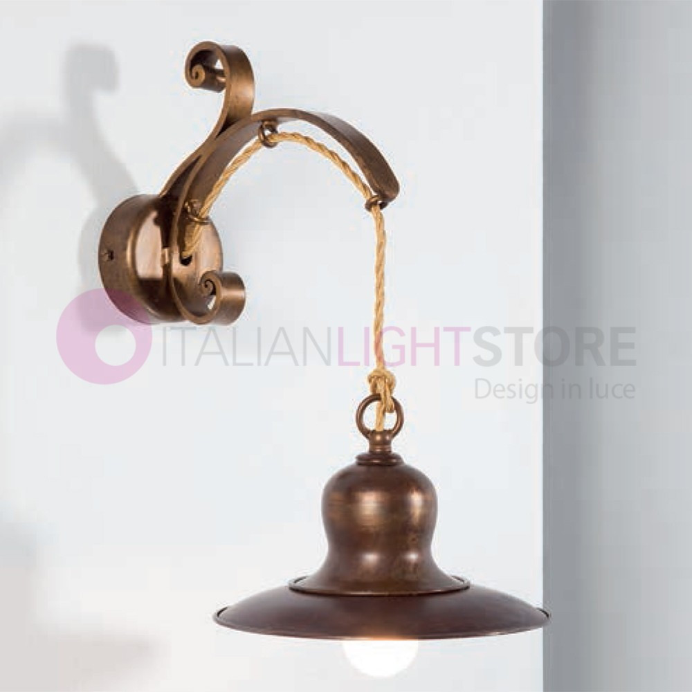 TODI IMAS FIRENZE 50003/A20 Wall Lamp Wall Lamp Rustico Ottone Anticato