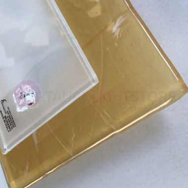 PHÖNIX FAMILAMP 335/AP Wandleuchte, Modernes Murano-Glas-Farbig L. 30x20 Cm