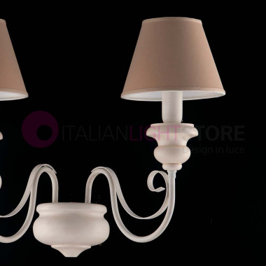 ATELIER Wall lamp with 2 Lights Contemporary Shabby Chic in Wood