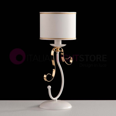 GIUDECCA Table lamp h 42 Contemporary White and gold