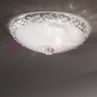 FROST 2699/PLP DUEP Ceiling lamp d. 30 in crystal glass