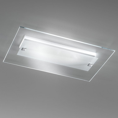 FLAT LED ANTEALUCE | Lampada da Soffitto Rettangolare 60x38 Design Moderno