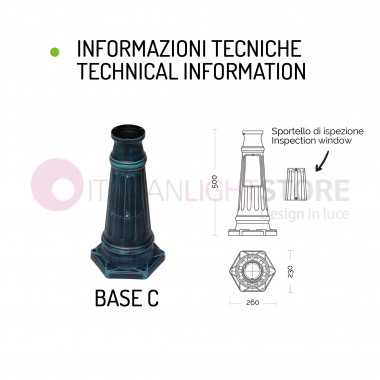 NIKE ANTHRAZIT Garten Laternenpfahl 2 Leuchten mit antiken Messingplatten