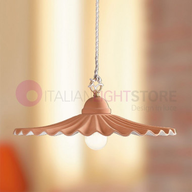 CORTONA Pendant Lamp Hand-made Italian Terracotta