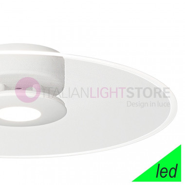 ANEMONE FABAS 3590-65-102 Plafonnier LED Disc D.45 Design Moderne