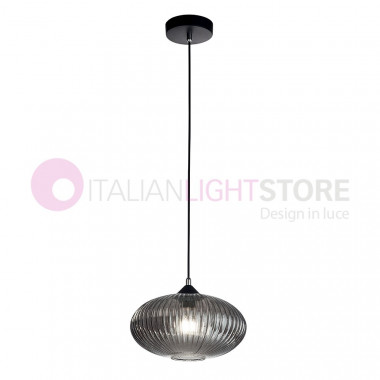 FIORDALISO 3583-40 Fabas Luce Cast Glass Wall Lamp Modern Industrial Style