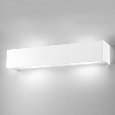 Wall lamp Antea Luce Linear Metal White