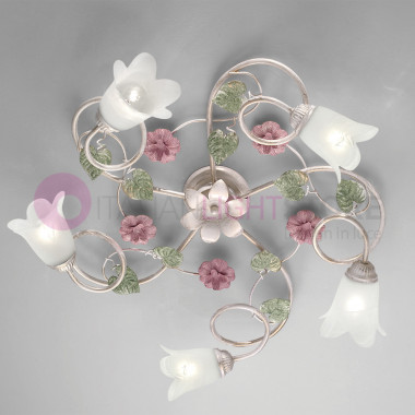 SPRING Ceiling lamp with 5...