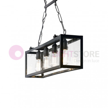 IGOR Ideal Lux art. 092942 - Pendant chandelier for kitchen - industrial style