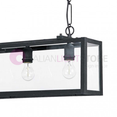 IGOR Ideal Lux art. 092881 - Pendant chandelier for kitchen - industrial style