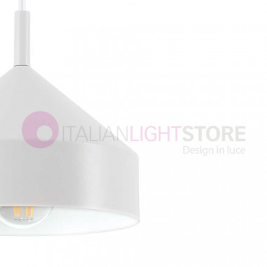 Lámpara de suspensión Yurt IDEAL LUX Art 285146 blanco