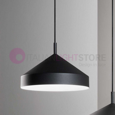 Yurt suspension LAMP IDEAL LUX Art 285139 black with white interior