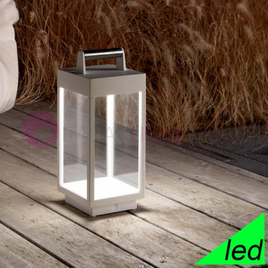 MONTREAL Modern Outdoor Lantern IP54 Led with USB cable Gealuce GES780