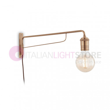 IDEAL LUX TRIUMPH wall lamp with protruding arm, industrial design