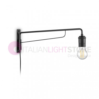 IDEAL LUX TRIUMPH wall lamp with protruding arm, industrial design