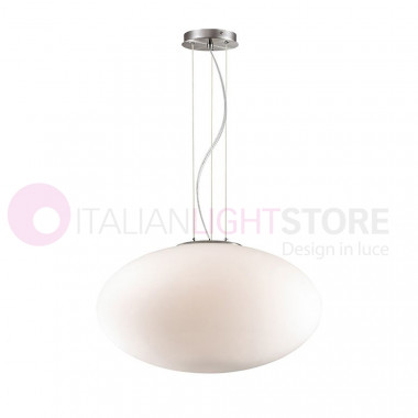 CANDY IDEAL LUX LAMPE À SUSPENSION MODERNE en verre soufflé blanc - 086743