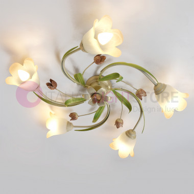 FLORA Ceiling lamp with 5...