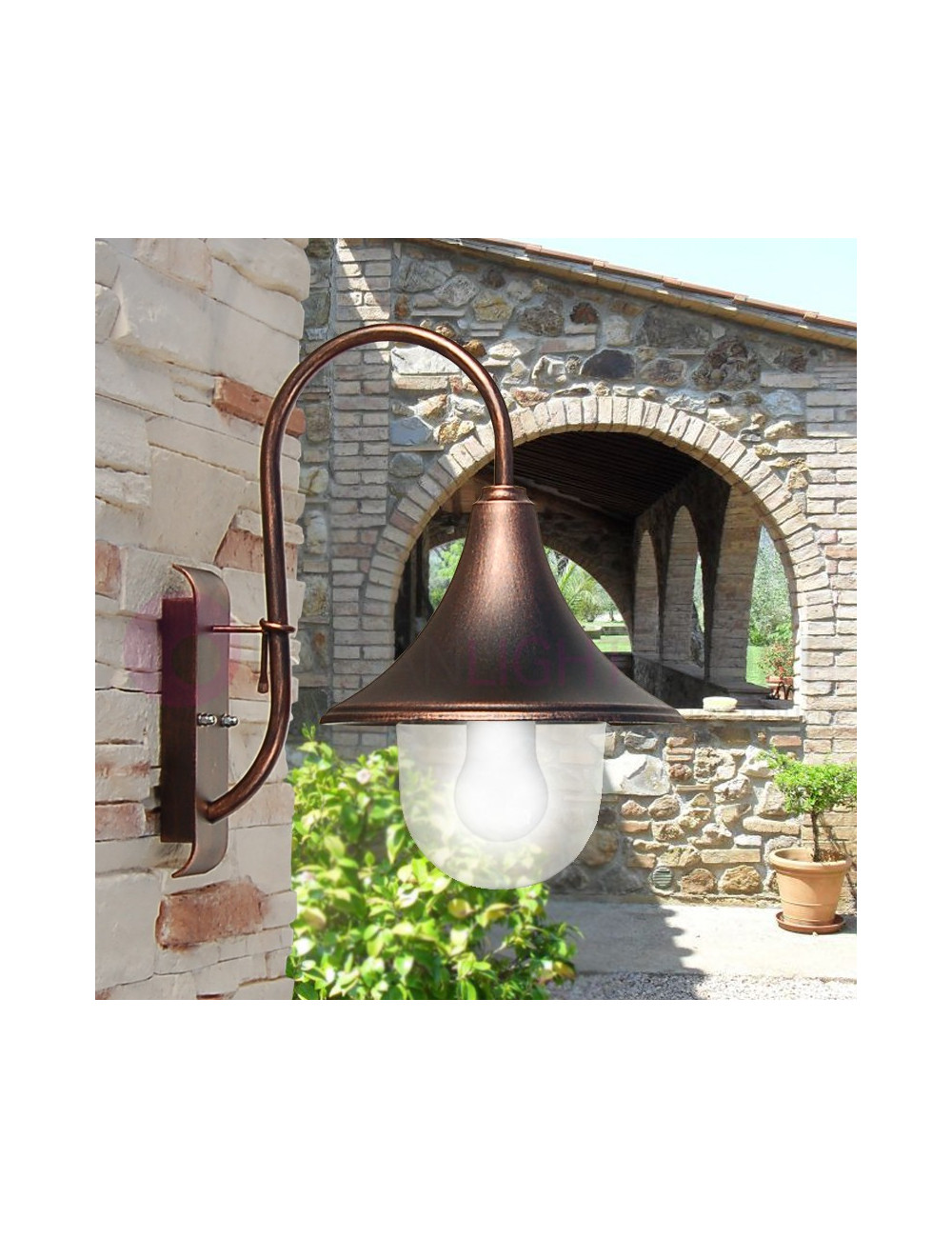 BARCHESSA Lanterna a Parete Classic Lampe d’extérieur